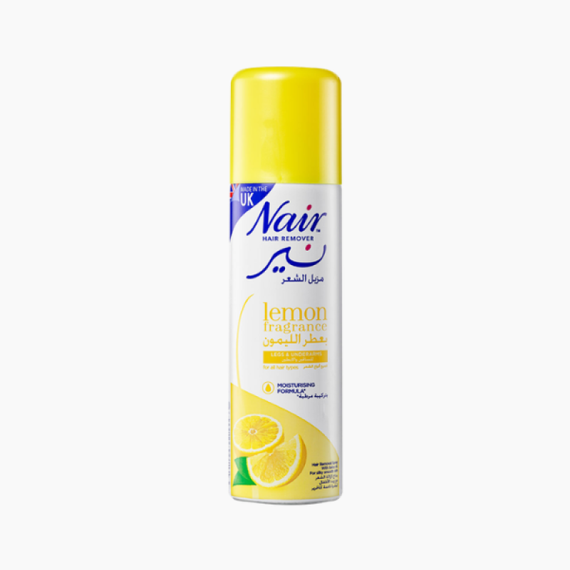 Nair Unwanted Hair Removal Spray with Lemon Fragrance (200ml)