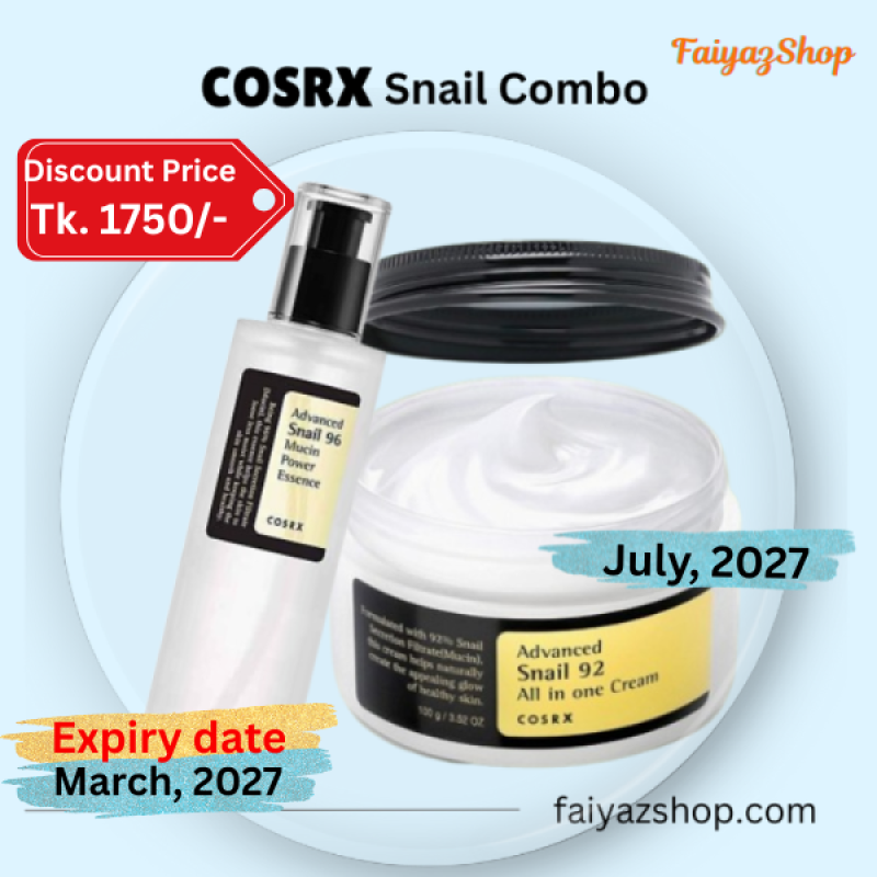 Cosrx Snail Moisturizer Combo (02 items)