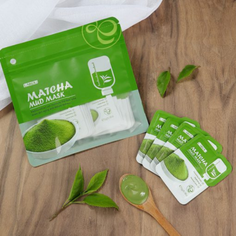 LAIKOU Matcha Mud Mask-03pcs (5g)