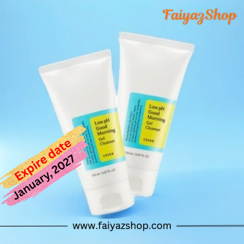 Cosrx Low pH Good Morning Gel Cleanser (150ml) ; 02Pcs