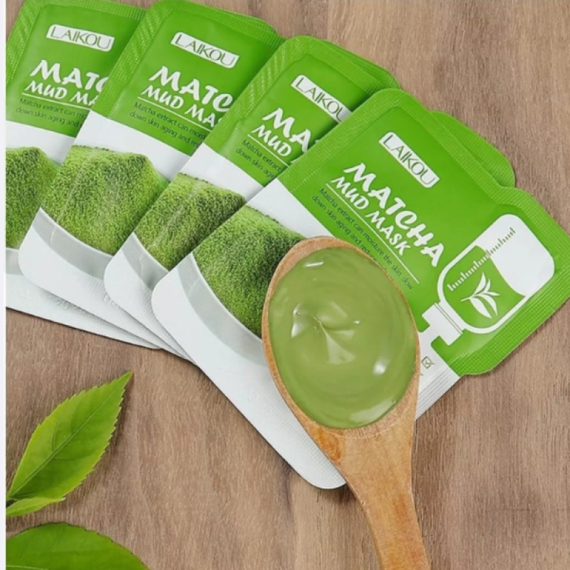 LAIKOU Matcha Mud Mask-03pcs (5g)