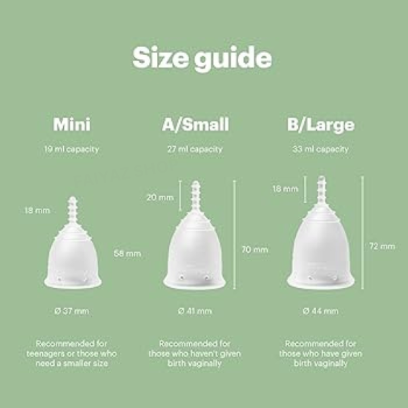 AllMatters OrganiCup Menstrual Cup (Size B)