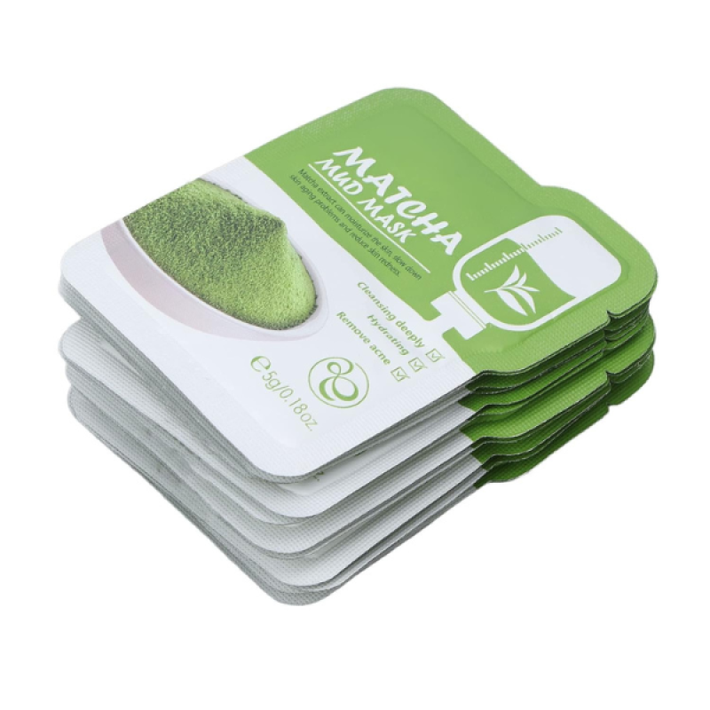 LAIKOU Matcha Mud Mask-12pcs (5g)