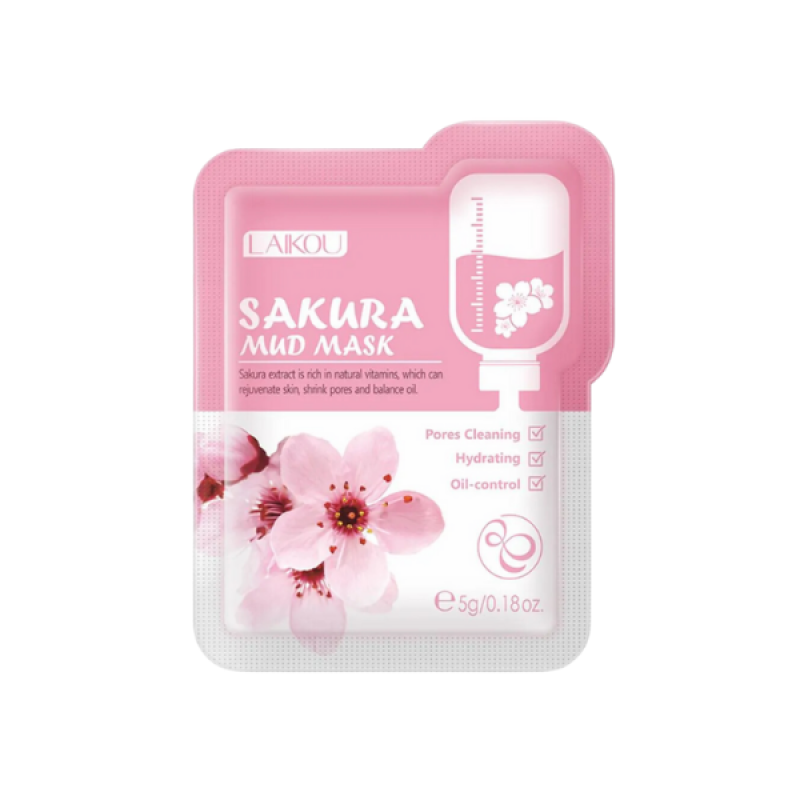 LAIKOU Sakura Mud Mask-03pcs (5g)