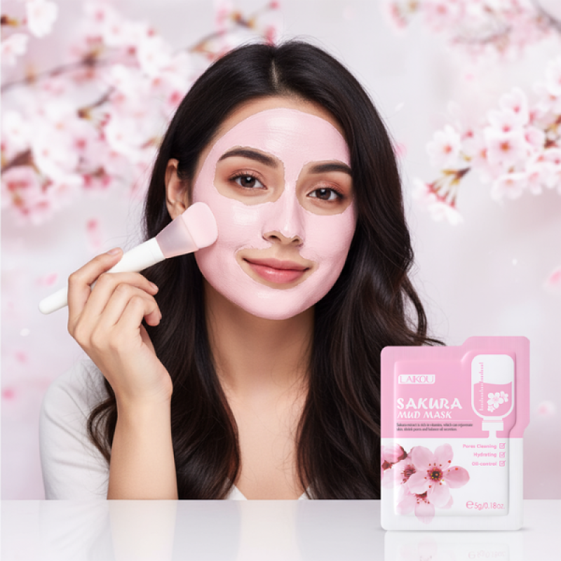 LAIKOU Sakura Mud Mask-12pcs (5g)